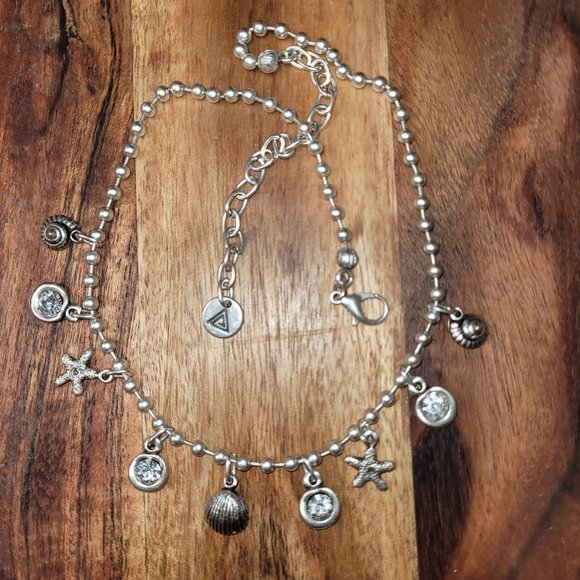 SO SIMPLE...BY THE SEA SWAROVSKI NECKLACE - Picture 2 of 2